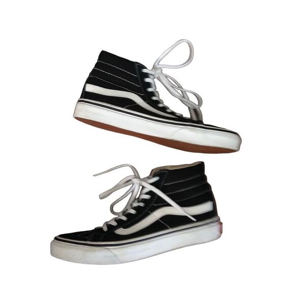 VANS M/4.5 W/6 Classic Sk8-Hi® Lace Up High-Top Sneakers Shoes - Picture 5 of 9